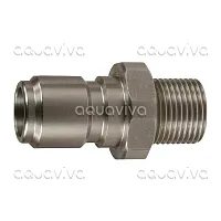 Ниппель ST-3100, 250 бар, 150˚C, вх. 1/2" ш, закаленная нержавеющая сталь