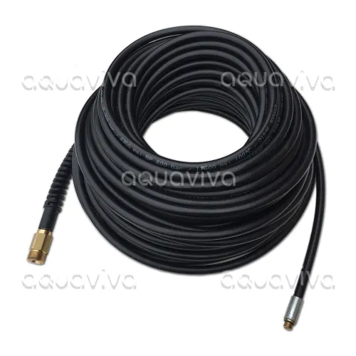 Шланг для прочистки труб 25 м; Д 6мм; 300 бар; вход М22х1,5ш; выход 1/8"ш