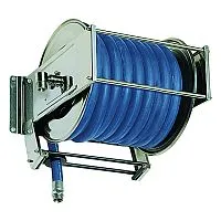 Барабан авто. для рукава дл. 30м 3/4"  25м 1" (нерж.) 1"ш.1"ш. 80 бар