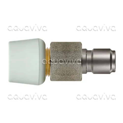 Сопло пенное 72 мм, вх. БРС-ниппель ST-3100, вых. пенная форсунка 50/200, нерж. сталь фото 2