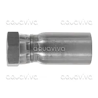Фитинг 1/2"г с муфтой в сборе, DN12, нерж. сталь