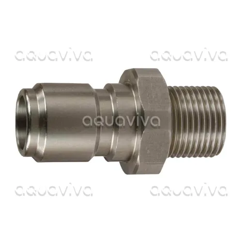 Ниппель ST-3100, 250 бар, 150˚C, вх. 1/2" ш, нержавеющая сталь Ниппель ST-3100, 250 бар, 150˚C, вх. 1/2" ш, нержавеющая сталь