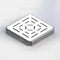 Настил трапа S-200 перфорированный, нерж. сталь AISI 304