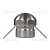 Форсунка каналопромывочная вх. 1/8"г, сопло 045, бой 3R, 250 бар, нерж. сталь 