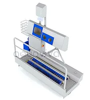 SANICARE-1500-B-L|Built-in model Санпропускник, дезинфекция рук и обуви встраиваемая модель (л/ст)
