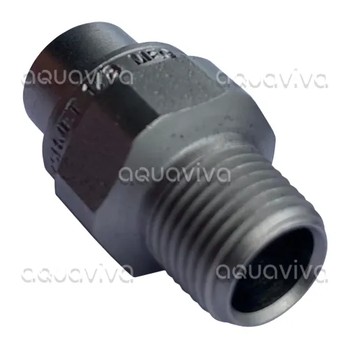 00030 Форсунка распылительная, 1/8"ш, нерж. сталь фото 2