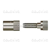 Резьбовое разборное соединение DN12 1/2Г, PC, нерж. сталь