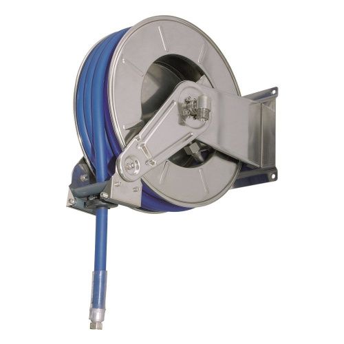 Барабан авто. для рук. дл. 20м 3/4" 13м 1" (нерж.) 1"ш.3/4 г." 20 бар фото 2