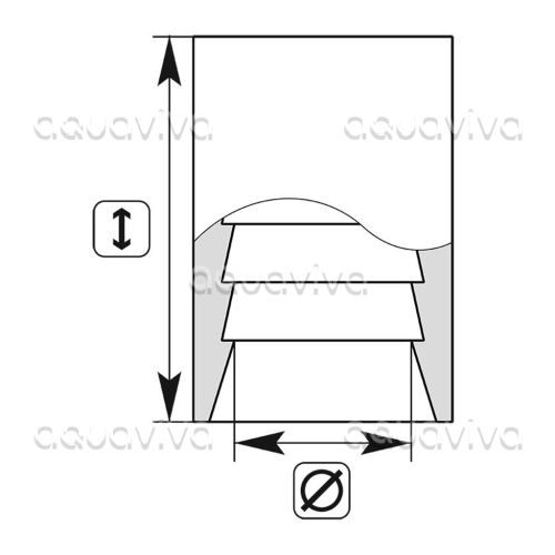 Муфта 1SN, d=08, CARWASH COMFORT, со срезанными зубьями (тип ns), оцинкованная сталь фото 2
