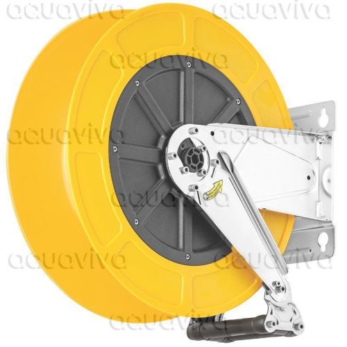 Барабан автоматический, 200 бар, для шланга 15 м до Ø23 мм, вх.1/2"ш, вых.1/2"ш, ABS-пластик/нерж. сталь фото 2