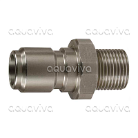 Ниппель ST-3100, 250 бар, 150˚C, вх. 1/2" ш, закаленная нержавеющая сталь