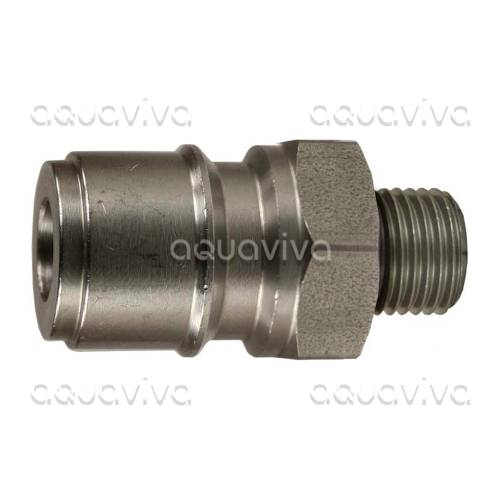 Ниппель ST-45-250, 250 бар, 150˚C, вх. 1/4" ш, закаленная нержавеющая сталь Ниппель ST-45-250, 250 бар, 150˚C, вх. 1/4" ш, закаленная нержавеющая сталь