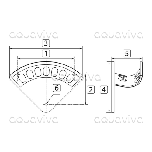 Держатель шланга (1/2" - 20 м) алюминий фото 2