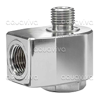 Поворотное устройство угловое easywash365+, 275 бар, DN7, вх.3/8"г NPT, вых.1/4"ш, нерж. сталь