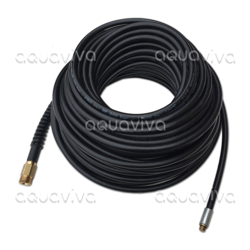 Шланг для прочистки труб 25 м; Д 6мм; 300 бар; вход М22х1,5ш; выход 1/8"ш