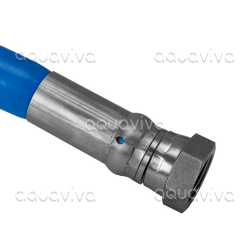 Фитинг 1/2"г с муфтой в сборе, DN12, нерж. сталь фото 2