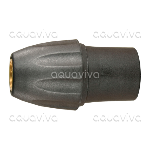 Байонет KW, 250 бар, 150°C, вх. 1/4" ш, латунь, черный пластик