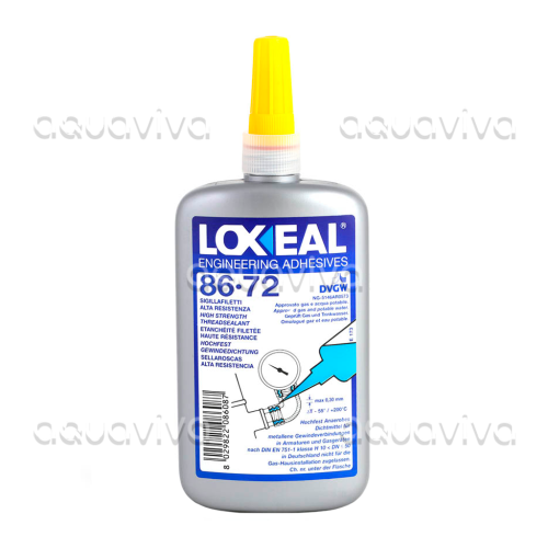 Клей-герметик LOXEAL 86-72, 250 мл, красный