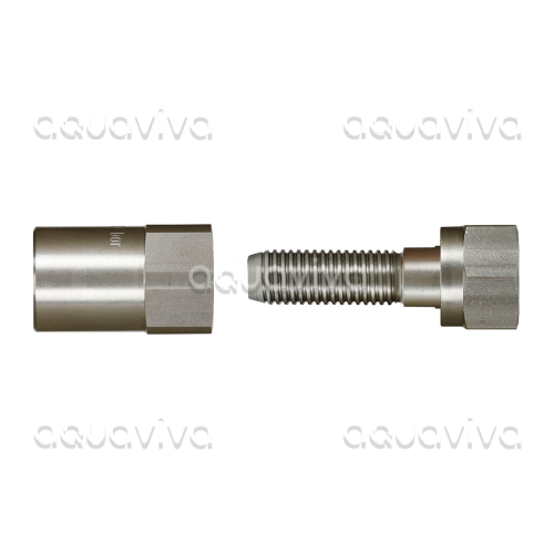 Резьбовое разборное соединение DN12 1/2Г, BF, нерж. сталь