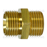 Переходник 3/4"ш BSP - 1/2"ш BSP, 500 бар, латунь