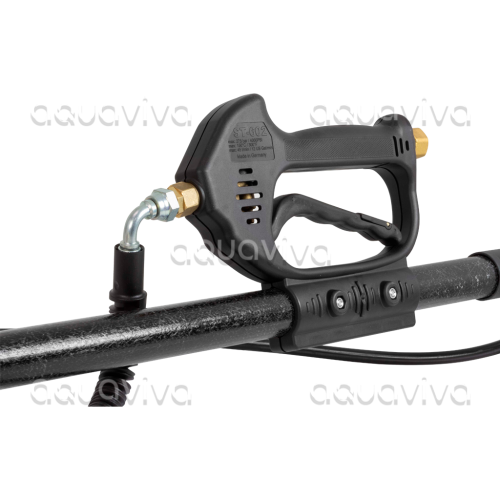Копье телескопическое 3,20 м - 7,80 м с курком вх.3/8"г, вых.1/4"г NPT фото 2