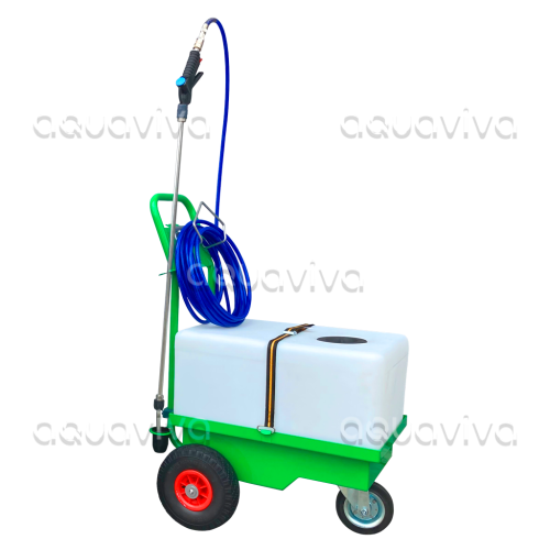 Аккумуляторный мобильный опрыскиватель AMO-50 (зеленый) фото 3