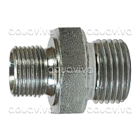 Переходник 3/4"ш BSP  - 3/8"ш BSP, 400 бар, оцинкованная сталь