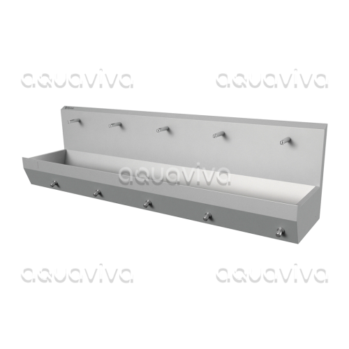 EWG-5K Раковина для пяти операторов с механическим включением