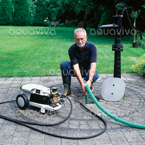 Шламовая насадка с напорно-всасываюшим шлангом, сопло 06, вх.М22х1,5ш, шланг Ø38мм, длина 5 м фото 5