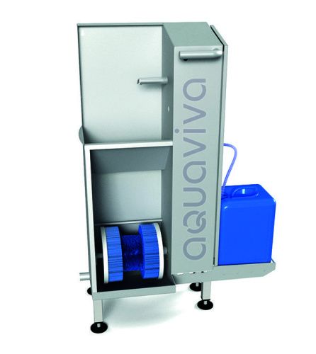 EWG-EZR Floor model Установка для чистки обуви с сенсорной раковиной (напольная)