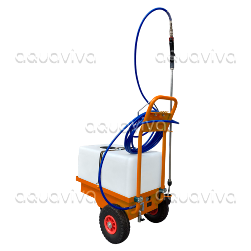 Аккумуляторный мобильный опрыскиватель AMO-50 (оранжевый) фото 3