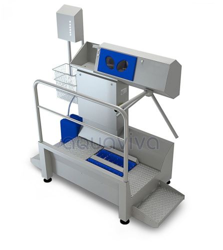 SANICARE-500-B-L|Built-in model Санпропускник для дезинфекции рук и обуви встраиваемая модель (л/ст) фото 2