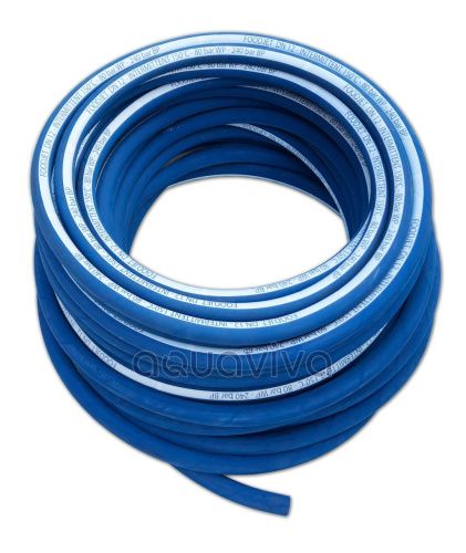 Шланг резиновый AQUAFOAM, DN12, 80 бар, 150˚C, синий