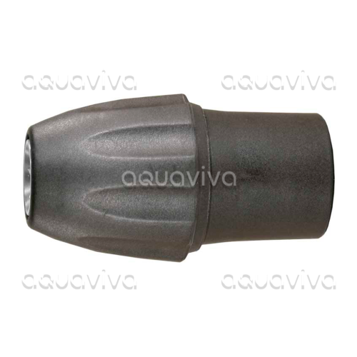 Байонет KW, 250 бар, 150°C, вх. 1/4" ш, нержавеющая сталь, черный пластик фото 2