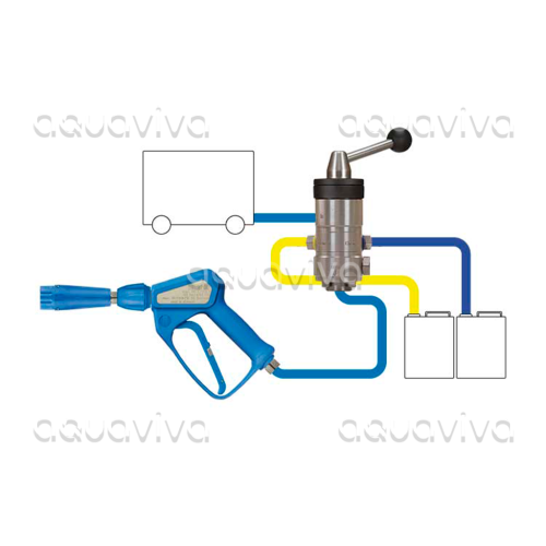 Инжектор ST-164 1,4 мм, 2 штуцера подкл., 350 бар, 100°C, вх. 3/8"г, вых. 1/2"г, без сж. воздуха фото 2