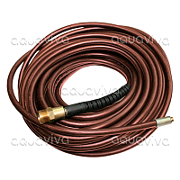 Шланг для прочистки труб 20 м; Д 4мм; 300 бар; вход М22х1,5г; выход 1/8"ш, бронзовый