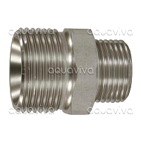 Переходник 3/8"ш BSP - М22х1,5ш, 500 бар, нерж. сталь