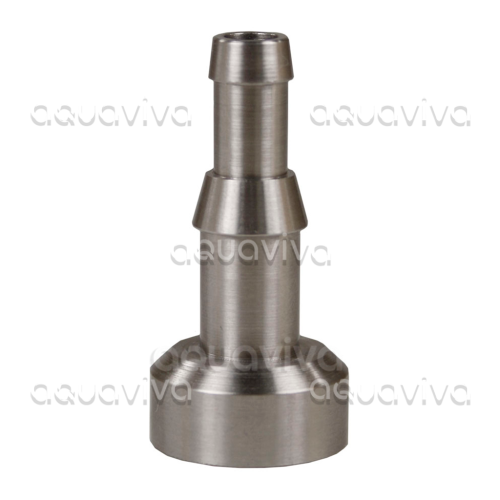 Всасыващий фильтр для химии, шланг подкл. Ø6-8мм, внешний Ø19мм, нерж. сталь