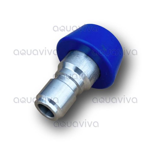 Форсунка струйная для смыва с синей защитой, длина 62 мм фото 2