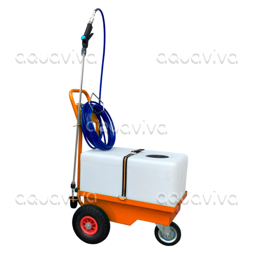 Аккумуляторный мобильный опрыскиватель AMO-50 (оранжевый) фото 2