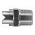 50200 Форсунка пенная, 1/2"ш, нерж. сталь