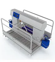 COMBI-BD-D-1500-L| Built-in-model Санпропускник дез. рук, подошв, встраиваемая модель (л/ст)