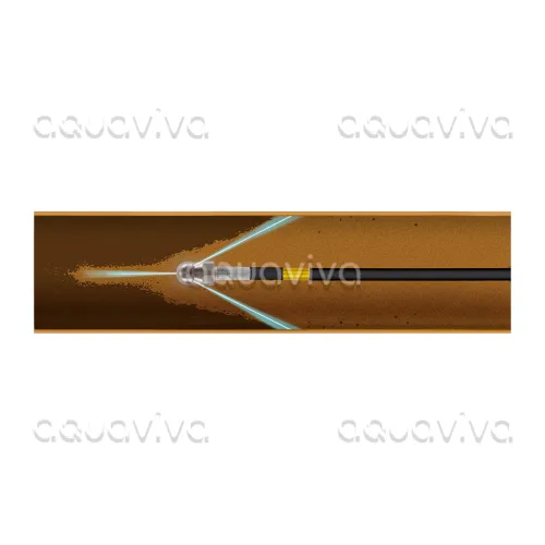 Форсунка каналопромывочная, вх. 1/8"г, сопло 065, бой 3R+1F, 250 бар, нерж. сталь фото 3