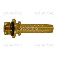 Фитинг (Ш) AG 1/4, d=06, латунь Фитинг (Ш) AG 1/4, d=06, латунь