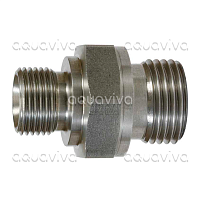 Переходник 1"ш BSP - 3/4"ш BSP, 250 бар, нерж. сталь Переходник 1"ш BSP - 3/4"ш BSP, 250 бар, нерж. сталь