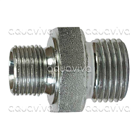Переходник 1/2"ш BSP - 3/4"ш BSP, 400 бар, оцинкованная сталь Переходник 1/2"ш BSP - 3/4"ш BSP, 400 бар, оцинкованная сталь